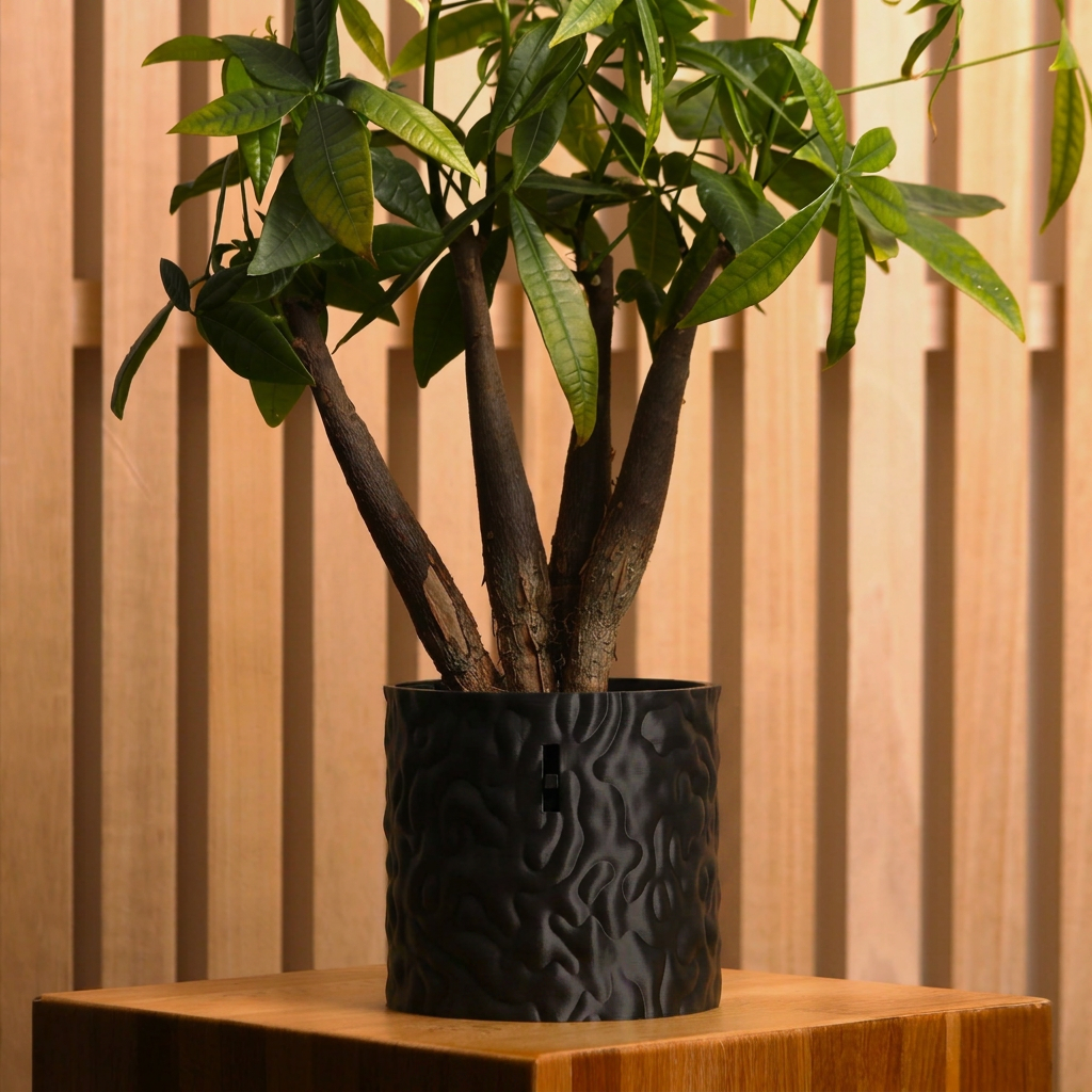 TANSORI Shabon – Blumentopf mit Bewässerungssystem zum Stellen