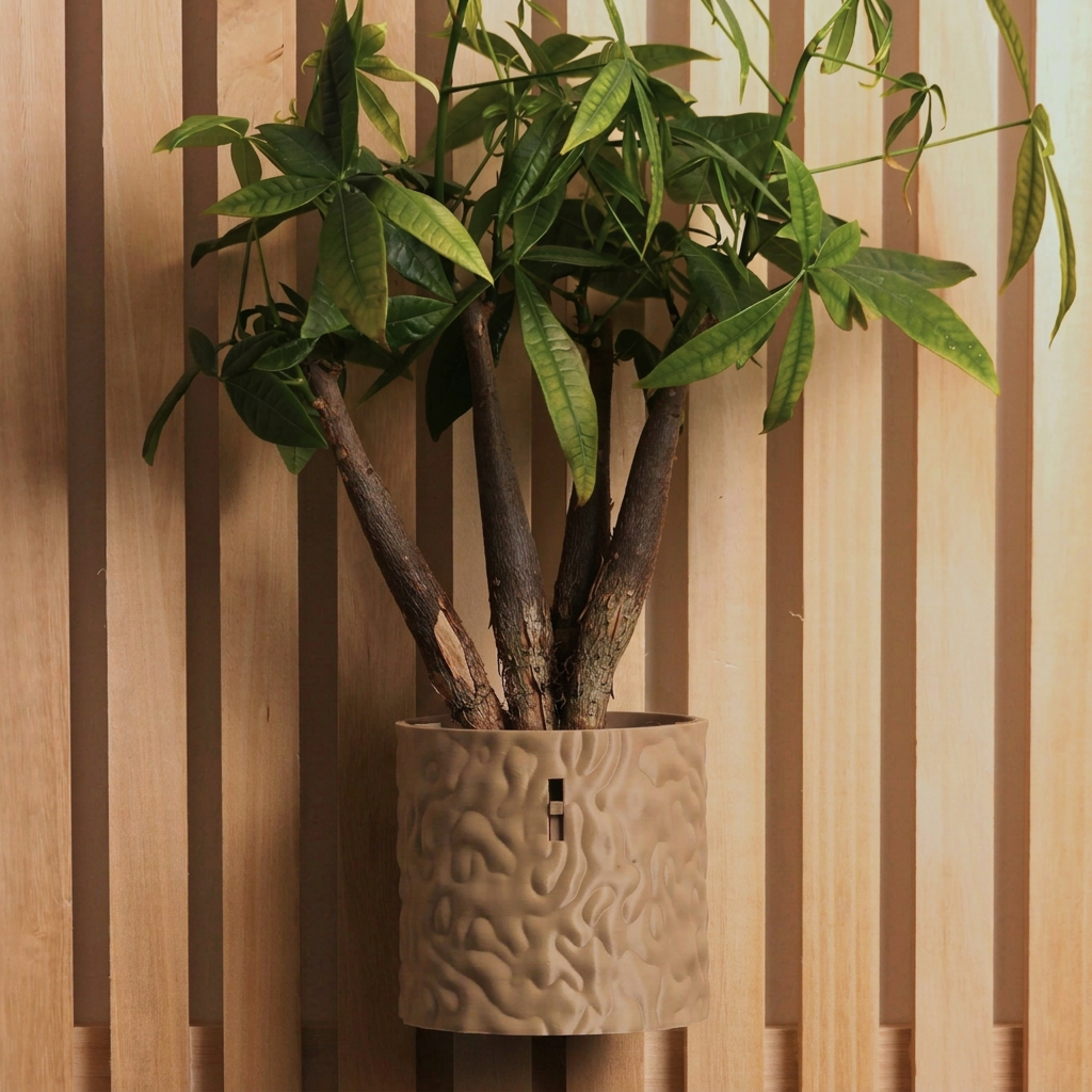 TANSORI Shabon – Blumentopf mit Bewässerungssystem für die Wand