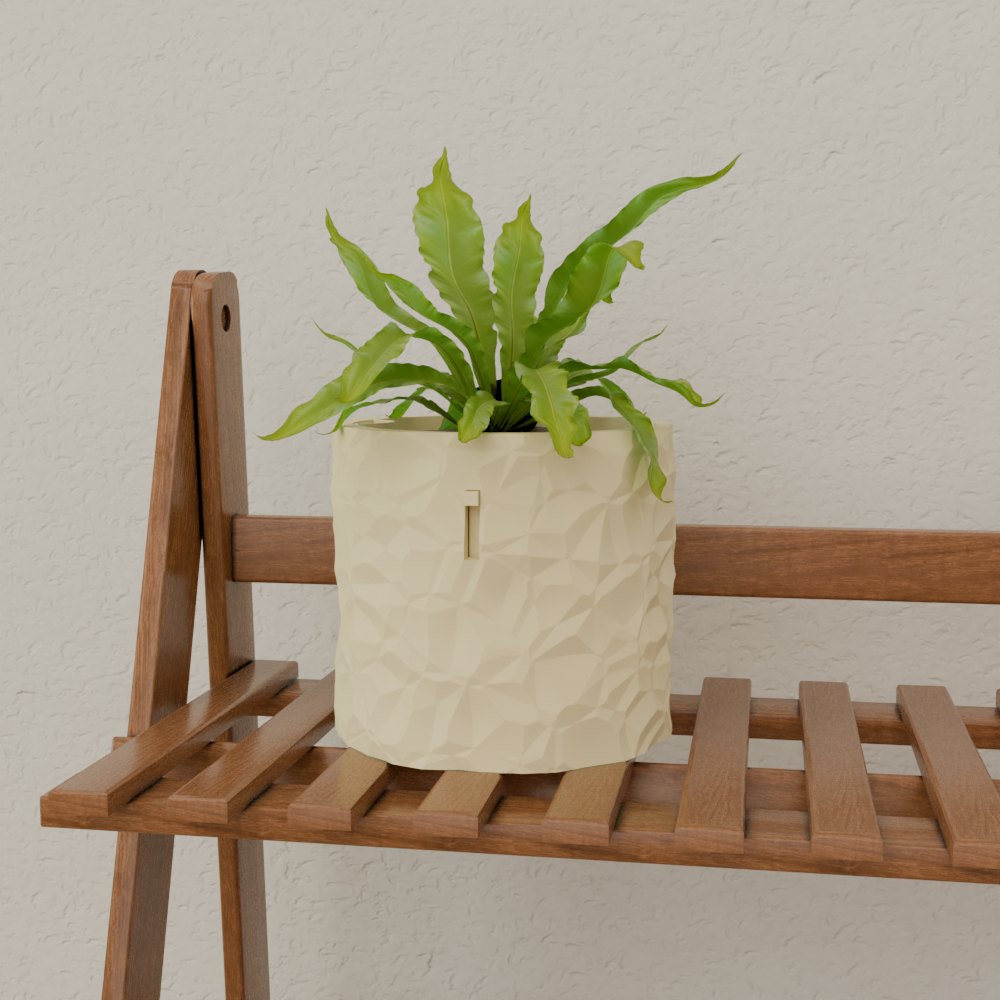 TANSORI Kakumi – Blumentopf mit Bewässerungssystem für die Wand