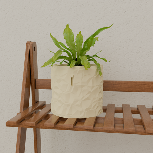 TANSORI Kakumi – Blumentopf mit Bewässerungssystem zum Stellen