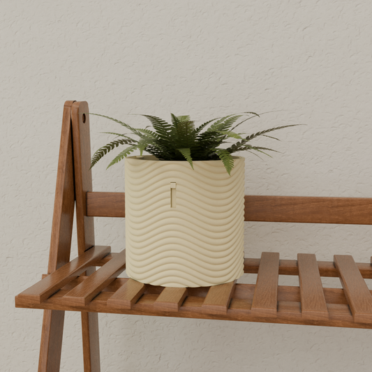 TANSORI Nabiku – Blumentopf mit Bewässerungssystem zum Stellen