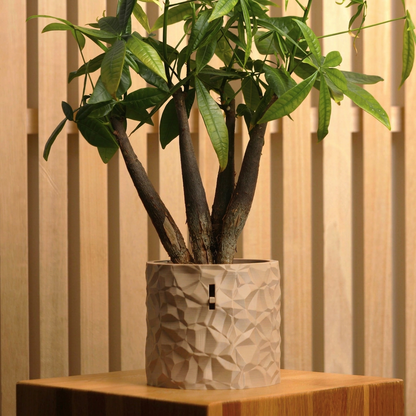 TANSORI Kakumi – Blumentopf mit Bewässerungssystem zum Stellen