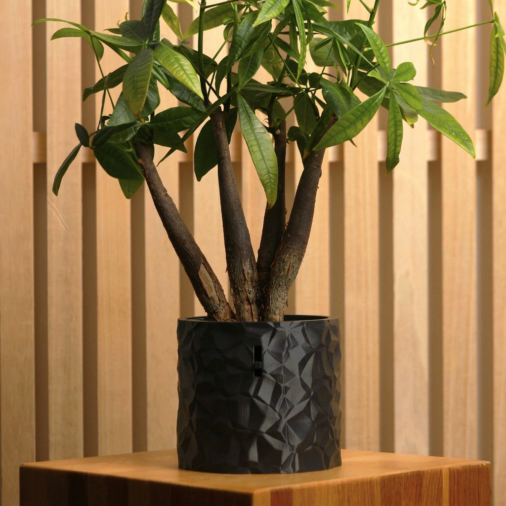 TANSORI Kakumi – Blumentopf mit Bewässerungssystem zum Stellen
