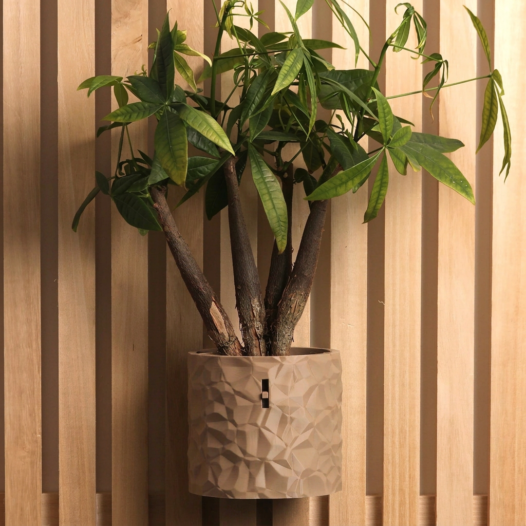 TANSORI Kakumi – Blumentopf mit Bewässerungssystem für die Wand