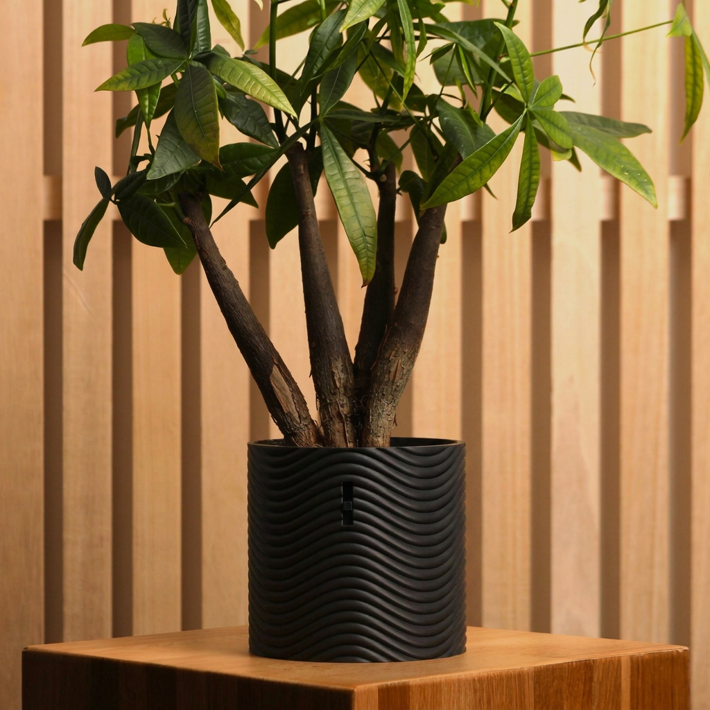 TANSORI Nabiku – Blumentopf mit Bewässerungssystem zum Stellen