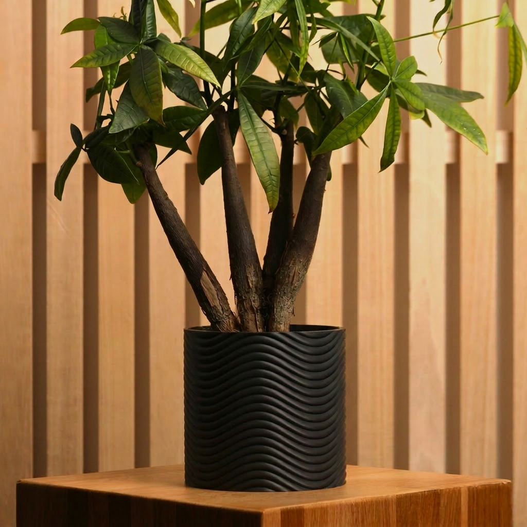 TANSORI Nabiku – Blumentopf mit Bewässerungssystem zum Stellen